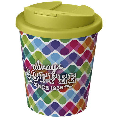 Mug promotionnel isolant 250ml Americano® Blanc et Citron vert